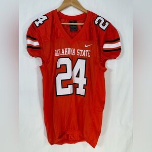 Nike Oklahoma State Cowboys Vapor Varsity Football Jersey Men's L Orange New